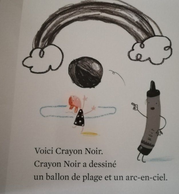 Le livre des couleurs des crayons