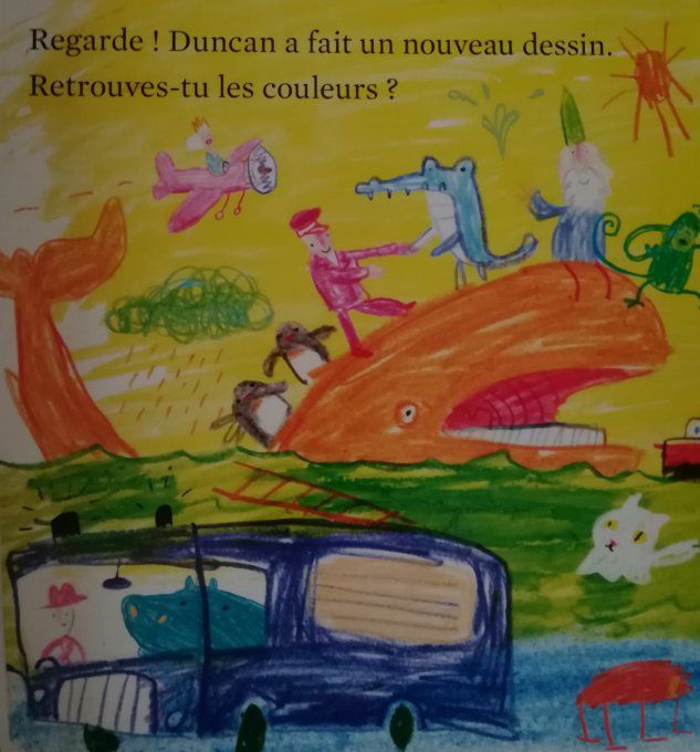 Le livre des couleurs des crayons