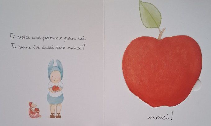Bébé Balthazar le livre des mercis