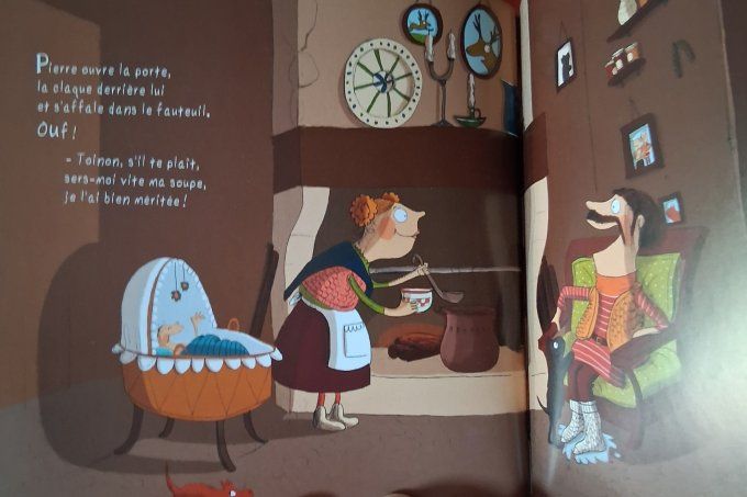 Le loup et la soupe aux pois