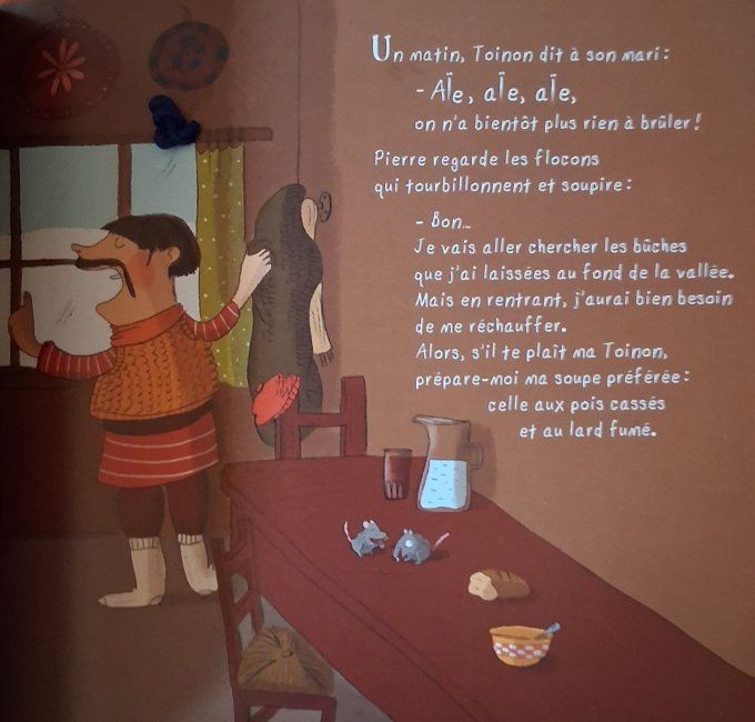 Le loup et la soupe aux pois