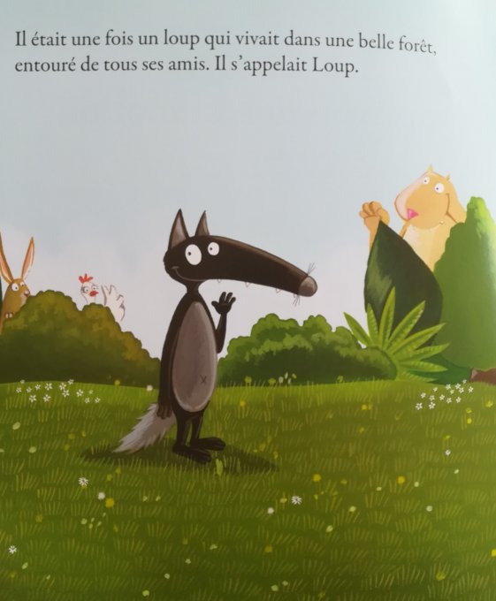 Le loup qui apprivoisait ses émotions, mes p'tits albums