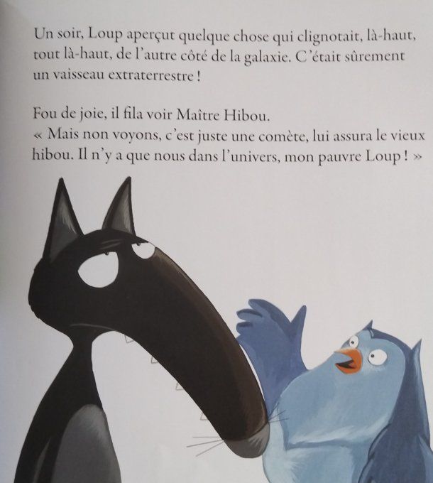 Le loup qui avait la tête dans les étoiles