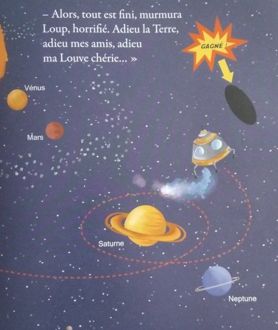 Le loup qui avait la tête dans les étoiles