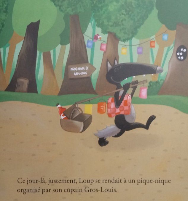 Le loup qui avait un nouvel ami, mes p'tits albums