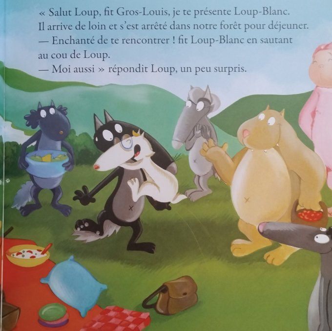 Le loup qui avait un nouvel ami, mes p'tits albums