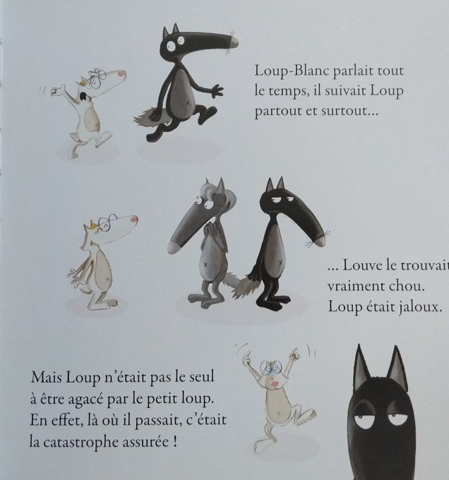Le loup qui avait un nouvel ami, mes p'tits albums