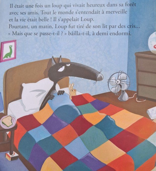 Le loup qui devenait chef de la forêt
