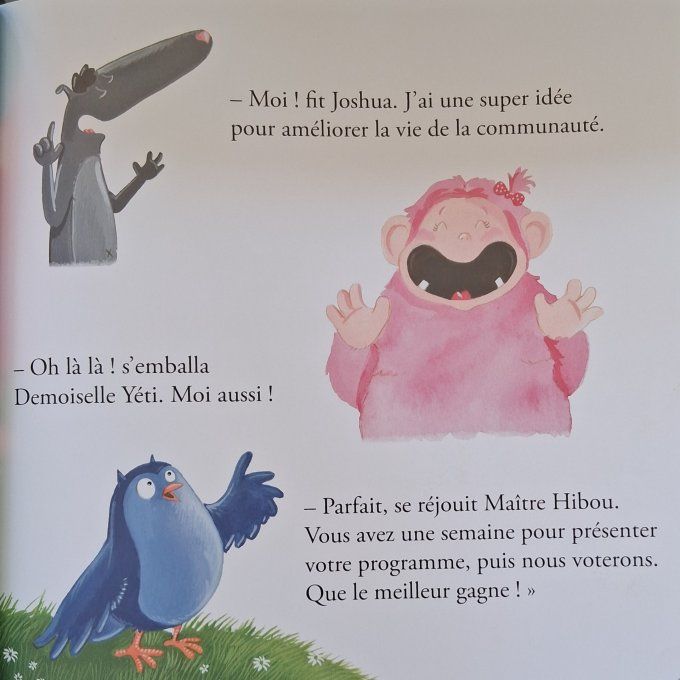 Le loup qui devenait chef de la forêt