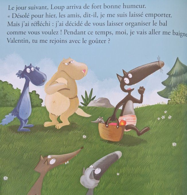 Le loup qui devenait chef de la forêt