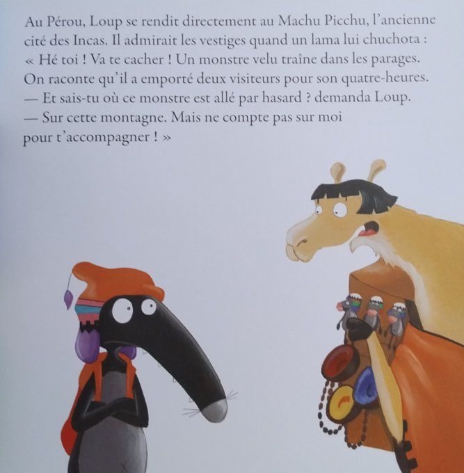 Le loup qui escaladait les montagnes