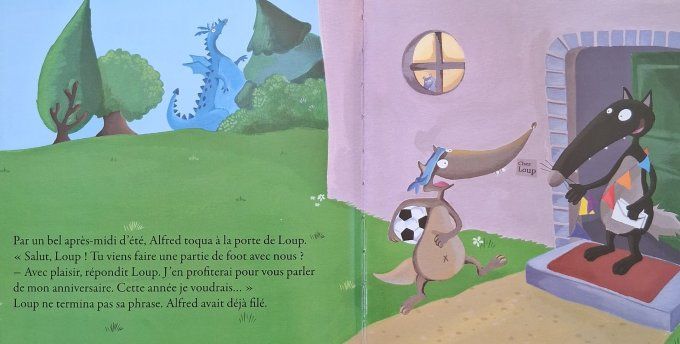 Le loup qui fêtait son anniversaire