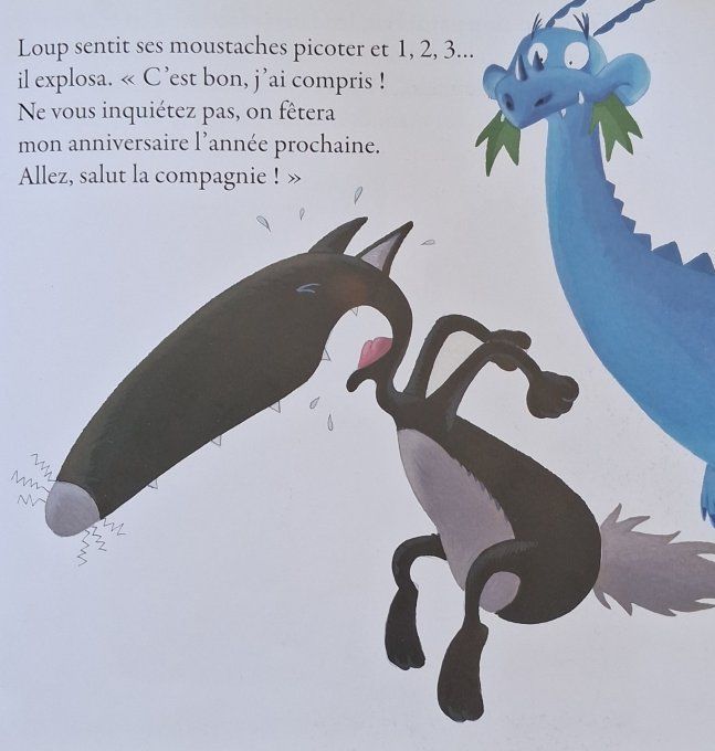 Le loup qui fêtait son anniversaire