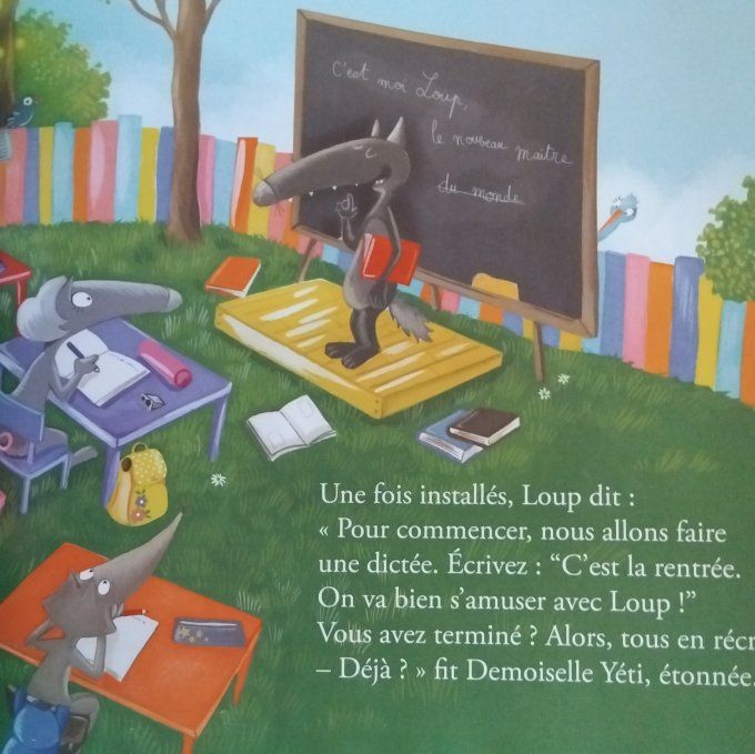 Le loup qui voulait aller à l'école