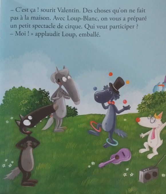 Le loup qui voulait aller à l'école