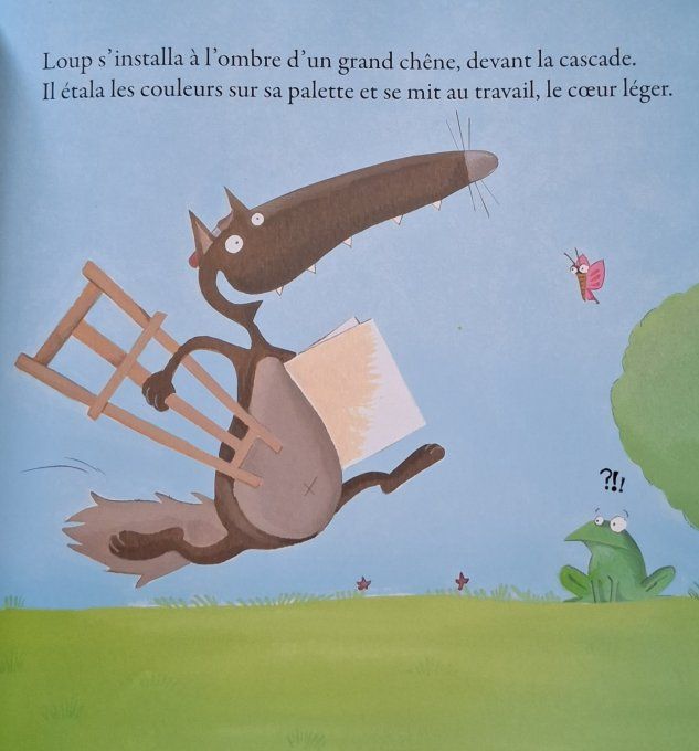 Le loup qui voulait être une artiste