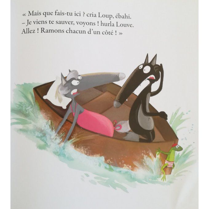 Le loup qui voulait être un super-héro