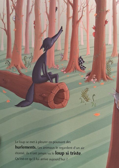 Le loup s'ennuie