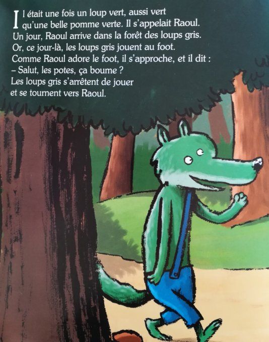 Le loup vert