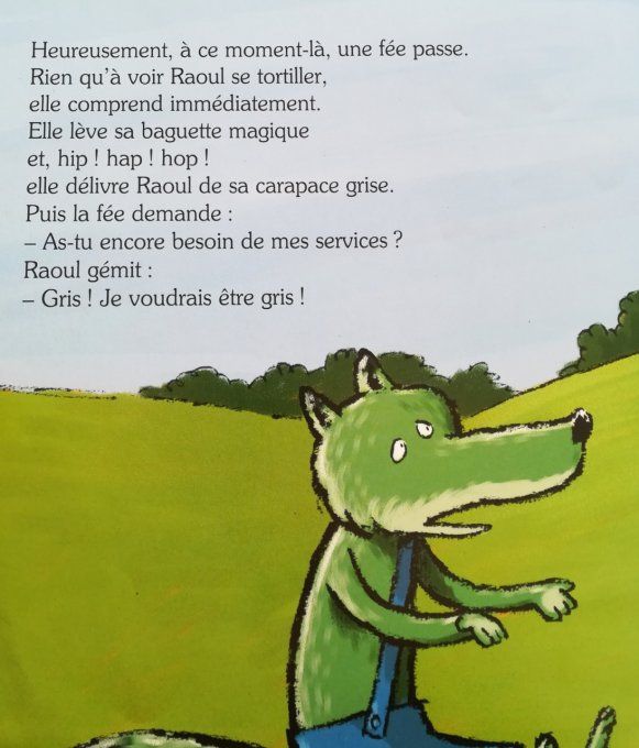 Le loup vert