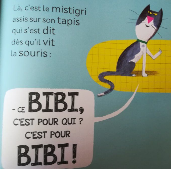Le mistigri, la souris et le chapeau flashy