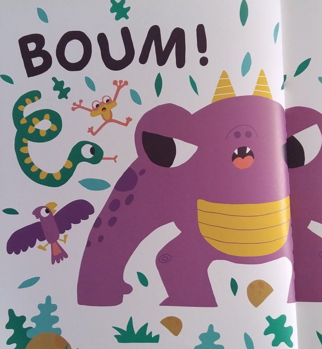 Le monstre a le hoquet Hic