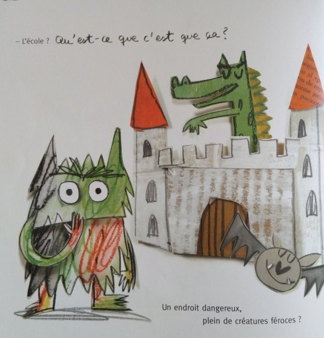Le monstre des couleurs va à l'école