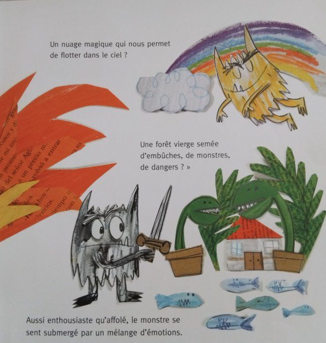 Le monstre des couleurs va à l'école