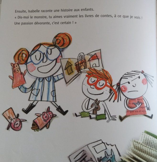 Le monstre des couleurs va à l'école