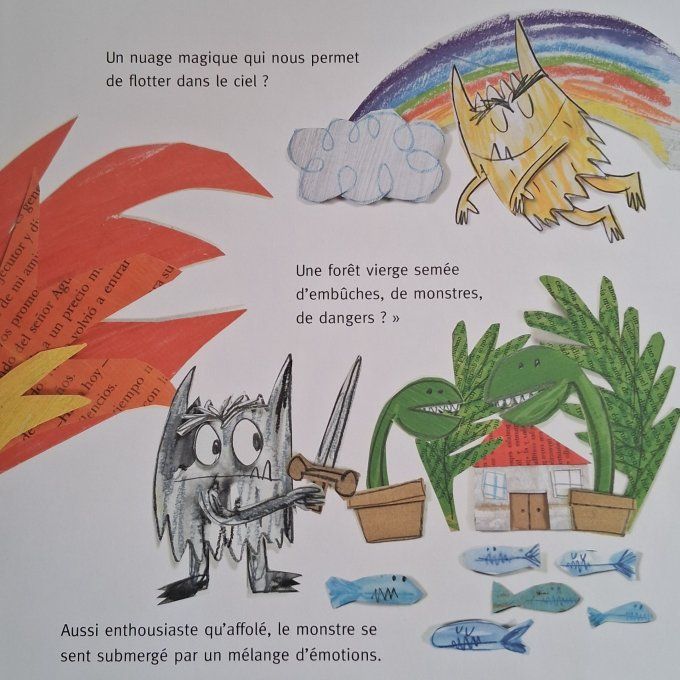 Le monstre des couleurs va à l'école