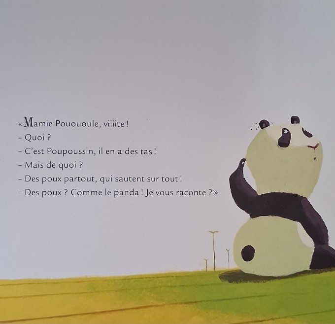 Le panda qui avait des poux, mamie poule raconte