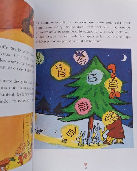 Le père Castor racontes ses histoires de Noël