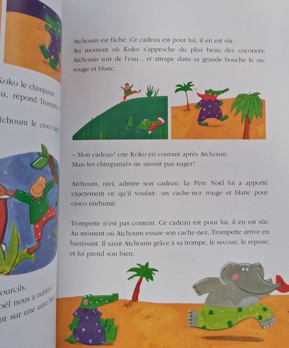 Le père Castor racontes ses histoires de Noël