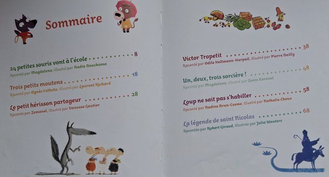 Le Père Castor raconte ses contes de l'automne