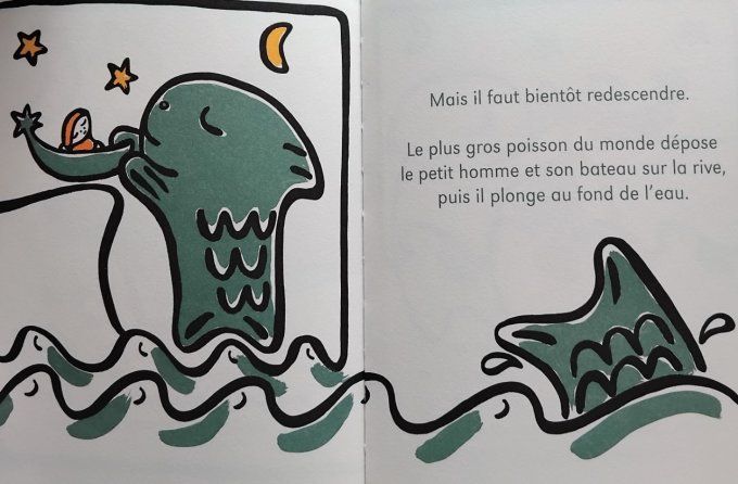 Le petit homme et la mer