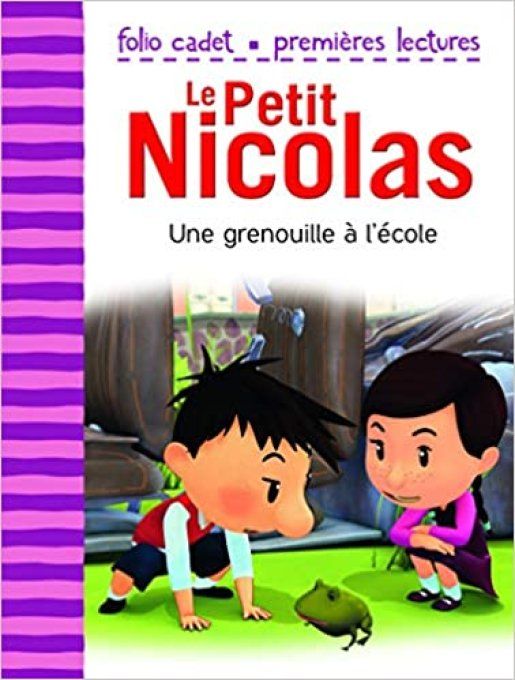 Le petit Nicolas une grenouille à l'école