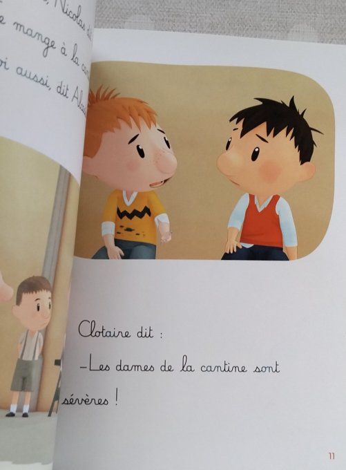J'apprends à lire avec le Petit Nicolas la cantine
