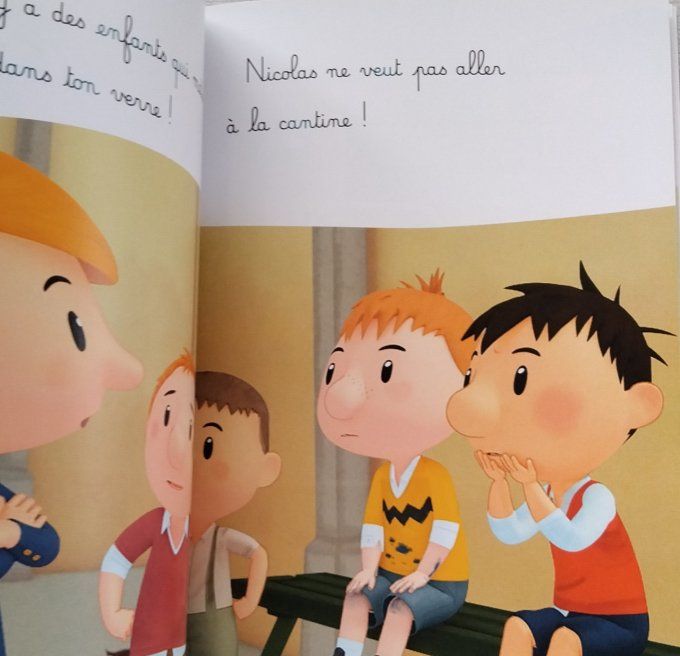 J'apprends à lire avec le Petit Nicolas la cantine