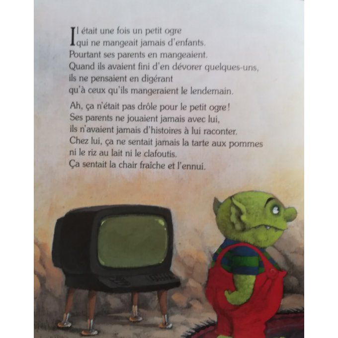 Le petit ogre veut aller à l'école