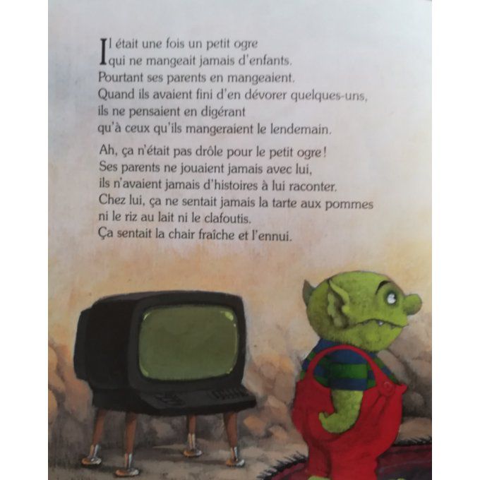 Le petit ogre veut aller à l'école