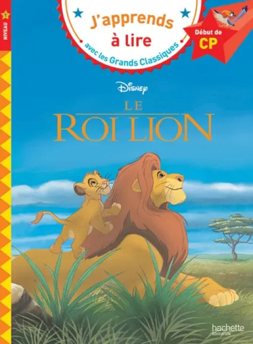 Le roi Lion j'apprends à lire CP