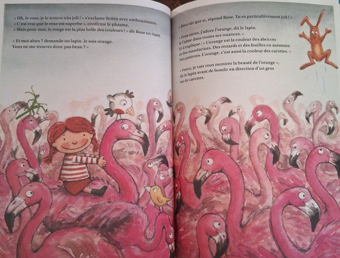 Rose et Robin, le rouge est la plus belle des couleurs