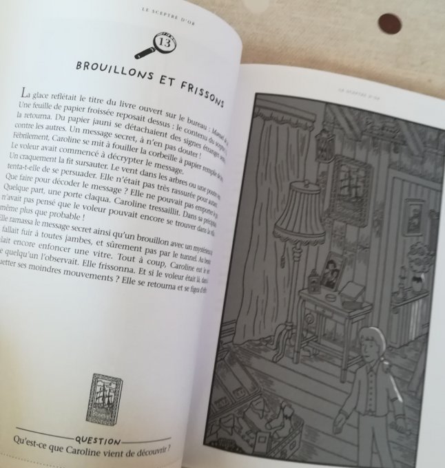 Le sceptre d'or, 60 énigmes à résoudre en s'amusant