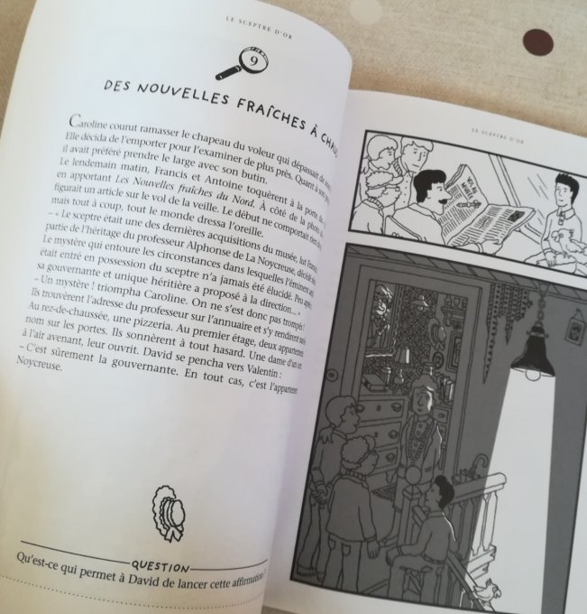 Le sceptre d'or, 60 énigmes à résoudre en s'amusant