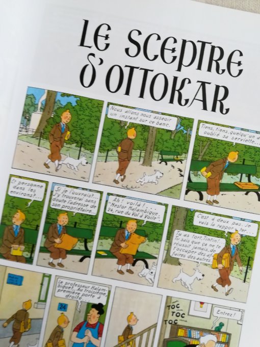 Tintin, le sceptre d'ottokar