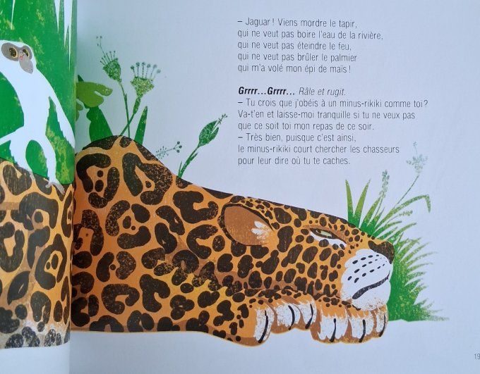 Le singe et l'épi de maïs