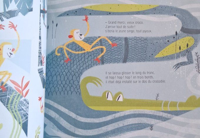 Le singe et le crocodile