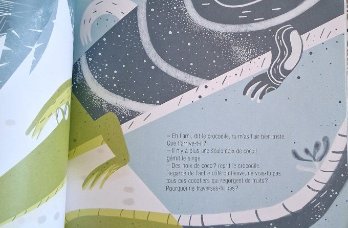 Le singe et le crocodile