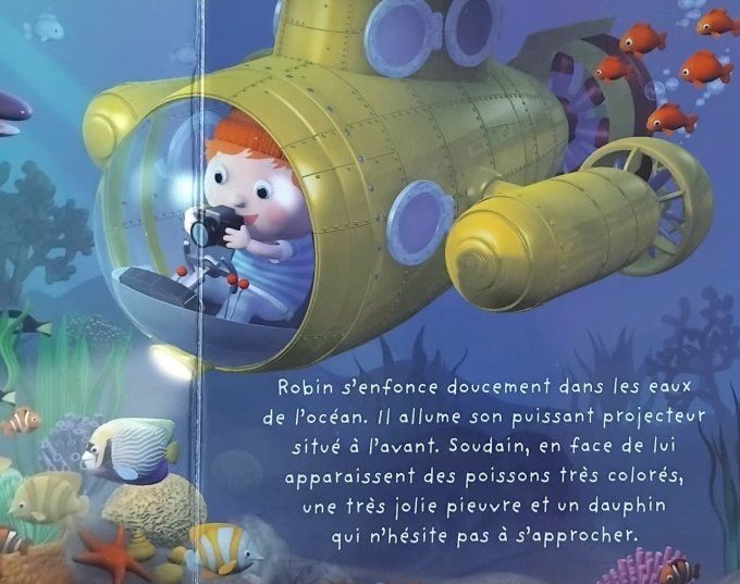 P'tit garçon Le sous-marin de Robin