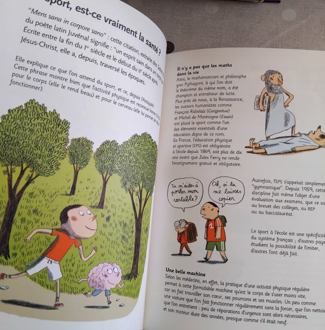 Le sport à petits pas